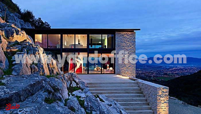 معماری ویلا به سبک ایتاایایی