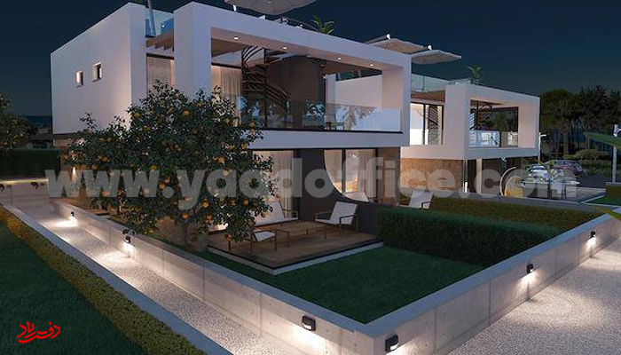 معماری ویلا به سبک اسکاندیناوی
