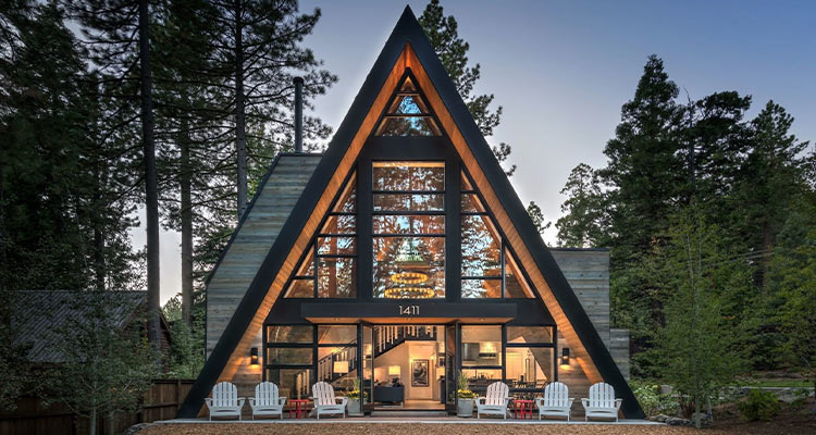 طراحی ویلا سوئیسی در شمال