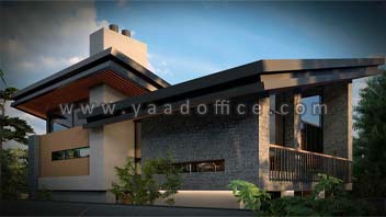 طراحی ویلای روستیک آقای پیمان