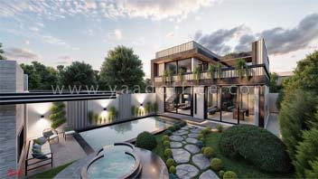 طراحی ویلای مدرن آقای تیموریان